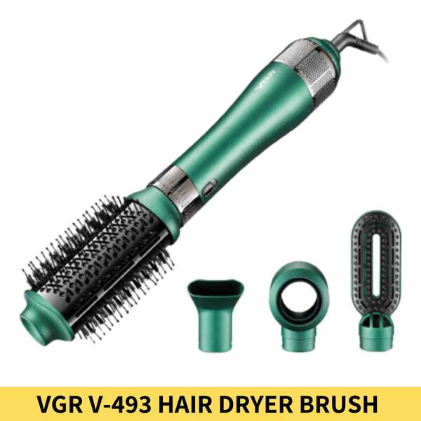 VGR V-493 Hair Dryer Brush 4-in-1 Hot Air Styler for Women in BD4