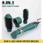 VGR V-493 Hair Dryer Brush 4-in-1 Hot Air Styler for Women in BDs