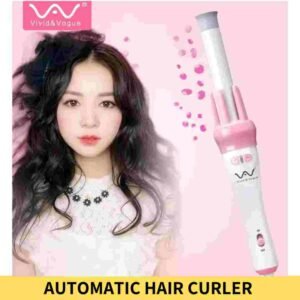 Buy Automatic Hair Curler and Roller Styling Tool in Baby Pink Color Online Trimmer BD