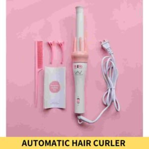 Buy Automatic Hair Curler and Roller Styling Tool in Baby Pink Color Online Trimmer BD