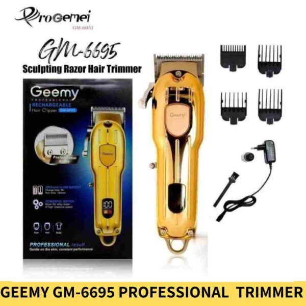 Buy GEEMY GM 6695 Professional Hair Trimmer for Men Online Trimmer BD