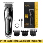 Buy HTC AT 118 Rechargeable Beard Hair Clipper and Trimmer for Men in BD Online Trimmer BD