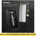 Buy HTC AT 118 Rechargeable Beard Hair Clipper and Trimmer for Men in BD Online Trimmer BD