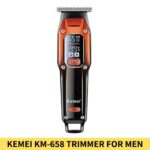 Buy KEMEI KM 658 Hair Beard Shaver Trimmer For Men in Bangladesh Online, Kemei Hair Trimmer, KM 658 Beard Trimmer, Men Grooming Kit, Electric Trimmer Bangladesh, Professional Hair Trimmer, Trimmer BD