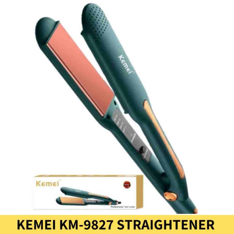 Buy KEMEI KM 9827 Professional Hair Straightener for Women Online Trimmer BD