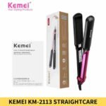 Buy Kemei KM 2113 StraightCare Essential Hair Straightener for Women Online Trimmer BD