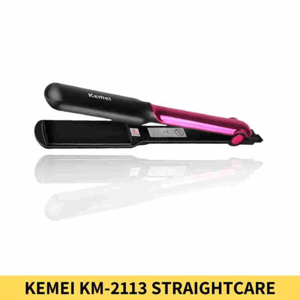 Buy Kemei KM 2113 StraightCare Essential Hair Straightener for Women Online Trimmer BD