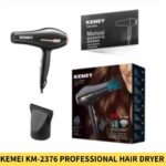 Buy Kemei KM 2376 Professional 2 in 1 Hair Dryer for Women Online Trimmer BD