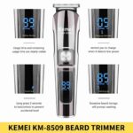 Buy Kemei KM 8509 Waterproof Hair Clipper and Beard Trimmer for Men in BD Online – Trimmer BD, Kemei KM 8509 Price in Bangladesh, Kemei Hair Clipper BD, Beard Trimmer for Men Bangladesh, Kemei Waterproof Trimmer, Best Hair Clipper in BD, Rechargeable Beard Trimmer Bangladesh, Kemei KM 8509 Review BD, Buy Kemei Trimmer Online BD
