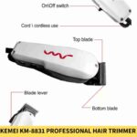Buy Kemei KM 8831 Professional Hair Trimmer For Men in Bangladesh Online Trimmer BD