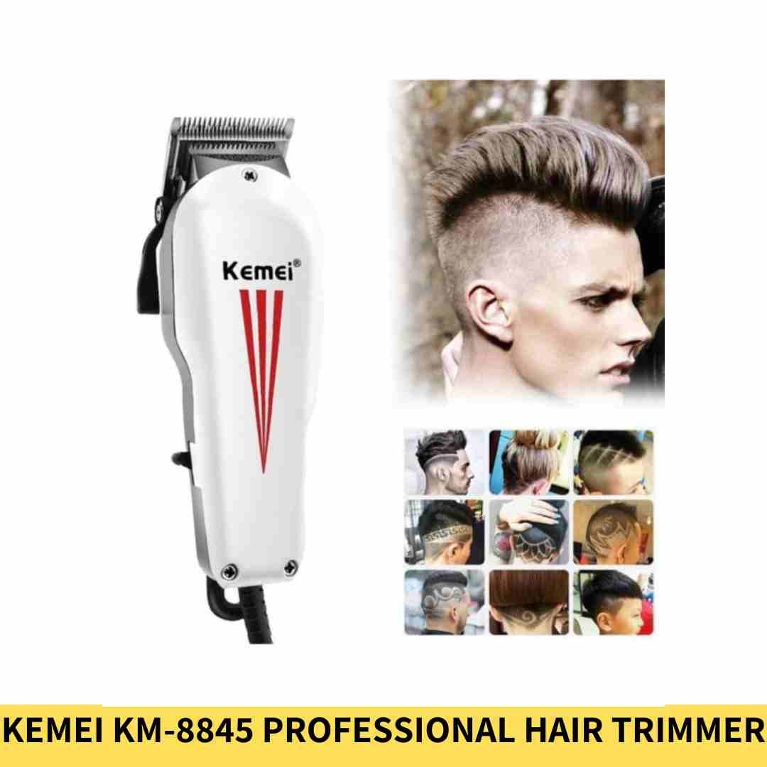 Buy Kemei KM 8845 Professional Hair Trimmer For Men in Bangladesh Online Trimmer BD