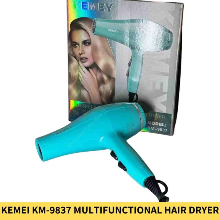 Buy Kemei KM 9837 Multifunctional Hair Dryer for Women Online Trimmer BD