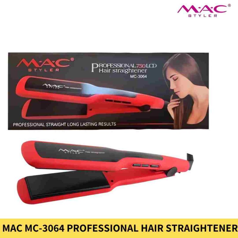 Buy MAC MC 3064 Professional Styler Hair Straightener for Women in Bangladesh Online Trimmer BD