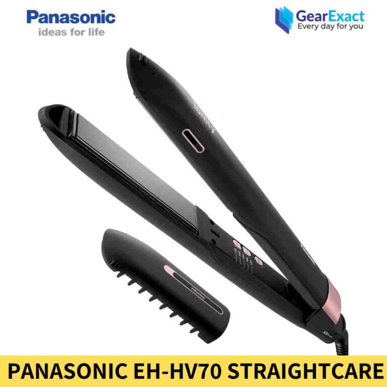 Buy Panasonic EH HV70 StraightCare and Curl Hair Straightener for Women Online Trimmer BD