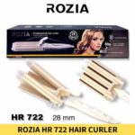 Buy Rozia HR 722 Tripple Barrel Hair Curler with Temperature Display Online Trimmer BD