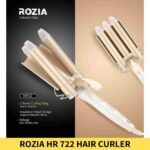 Buy Rozia HR 722 Tripple Barrel Hair Curler with Temperature Display Online Trimmer BD