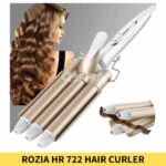 Buy Rozia HR 722 Tripple Barrel Hair Curler with Temperature Display Online Trimmer BD
