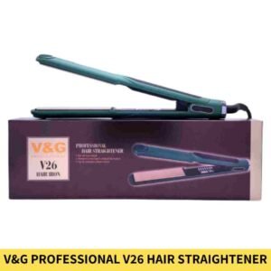 Buy V&G Professional V26 Hair Straightener for Women in Bangladesh, V&G V26 Hair Straightener, Professional Hair Straightener for Women, Best Hair Straightener BD, Trimmer BD Online, Women Hair Styling Tool, V&G Hair Straightener Online