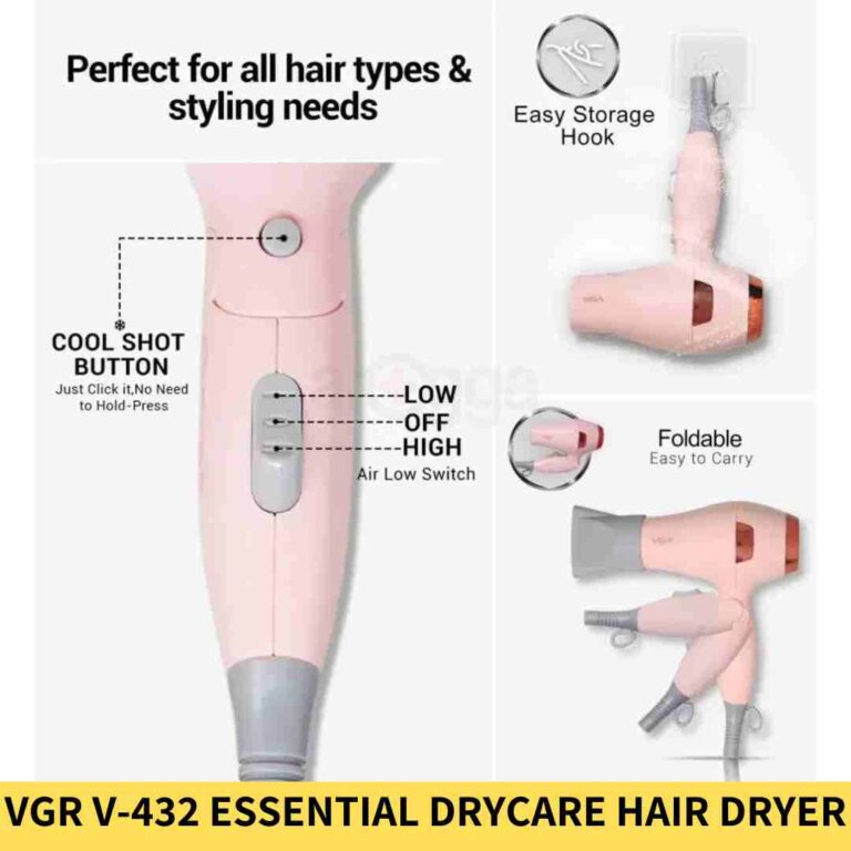 Buy VGR V 432 Essential Drycare Hair Dryer for Women Online Trimmer BD