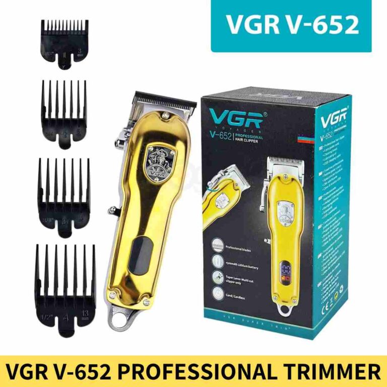 Buy VGR V 652 Professional Cordless Hair Clipper Trimmer for Men Online Trimmer BD