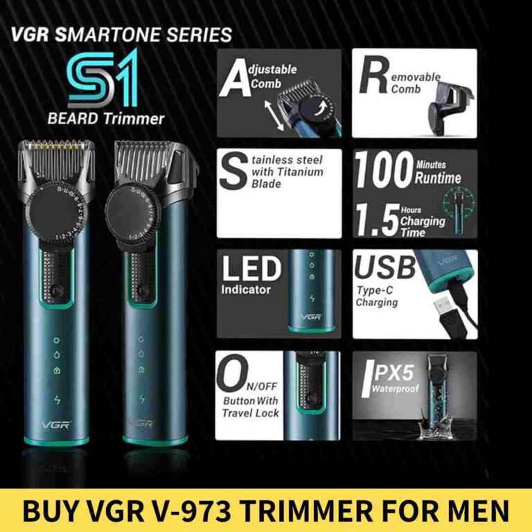 Buy VGR V 973 SmartOne Series Fully Waterproof Trimmer For Men in BD Online Trimmer BD